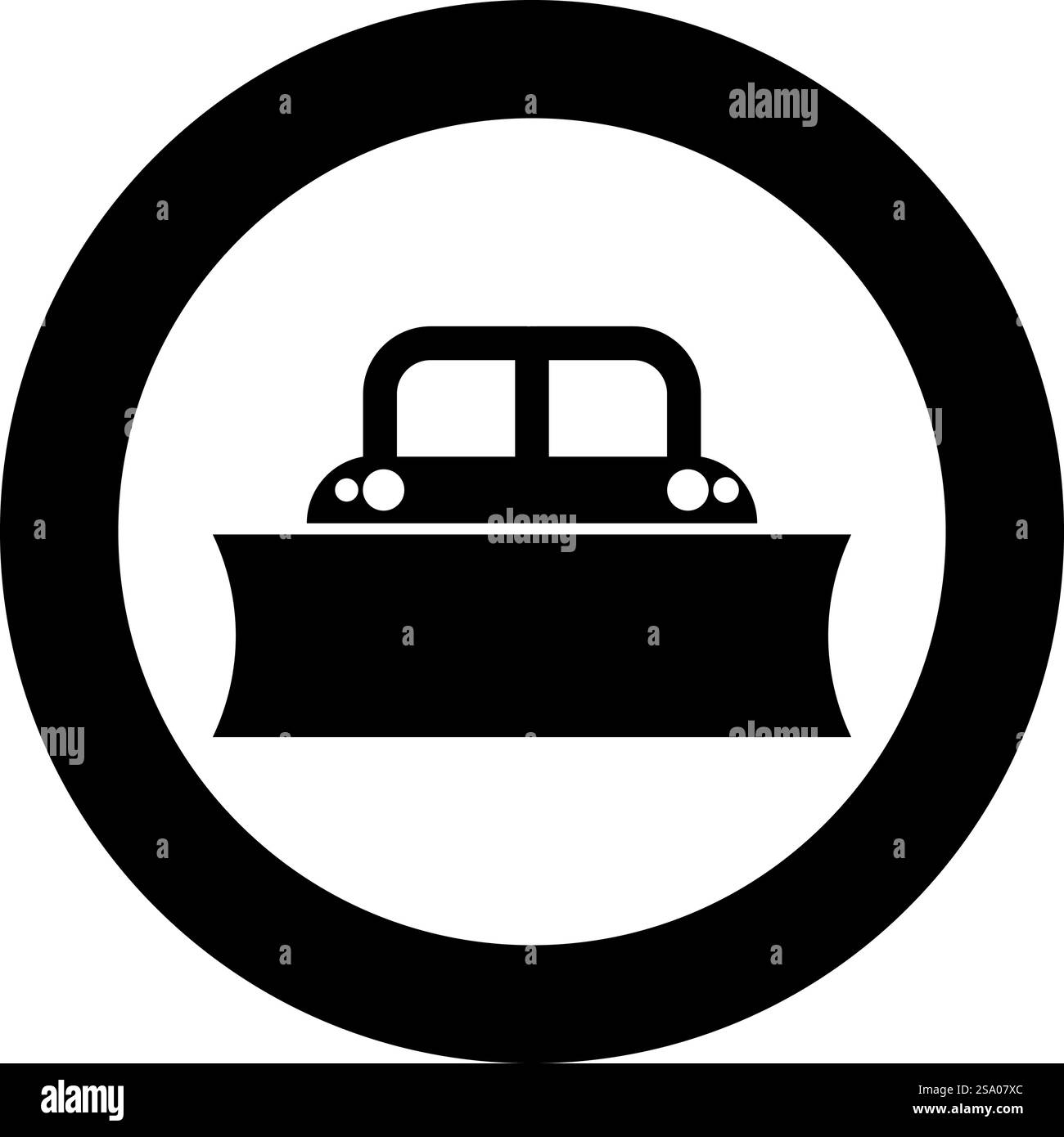 Spazzaneve macchina per la pulizia della neve spazzaneve aratro per camion per la pulizia del veicolo dotato di stagione trasporto attrezzatura per la manutenzione dell'autostrada invernale icona pulita in cerchio colore nero illustrazione vettoriale immagine contorno solido stile semplice. Spazzaneve macchina per la pulizia della neve spazzaneve aratro per camion pulizia del veicolo stagioni attrezzate trasporto attrezzatura per la manutenzione dell'autostrada invernale icona pulita in cerchio colore nero immagine vettoriale stile contorno solido Illustrazione Vettoriale