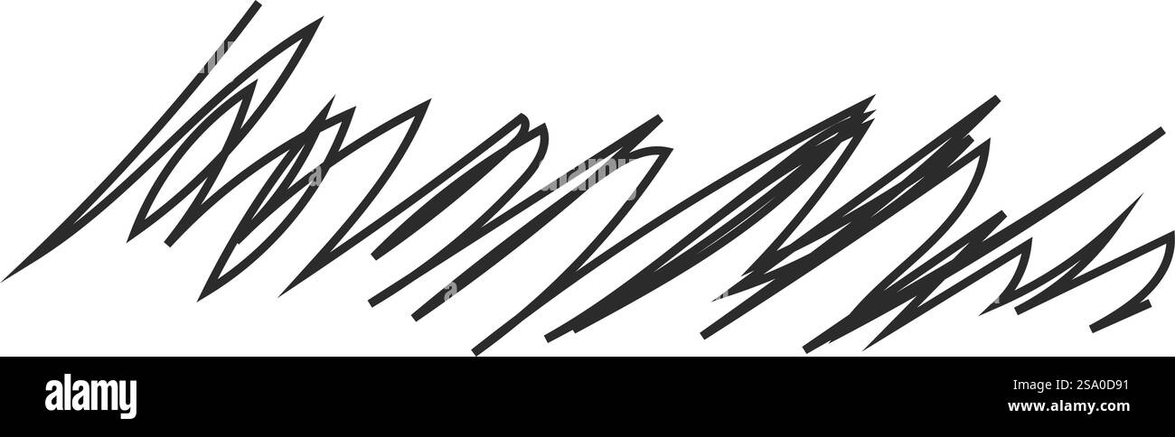 Disegna a mano con disegni a linee tracciabili Illustrazione Vettoriale