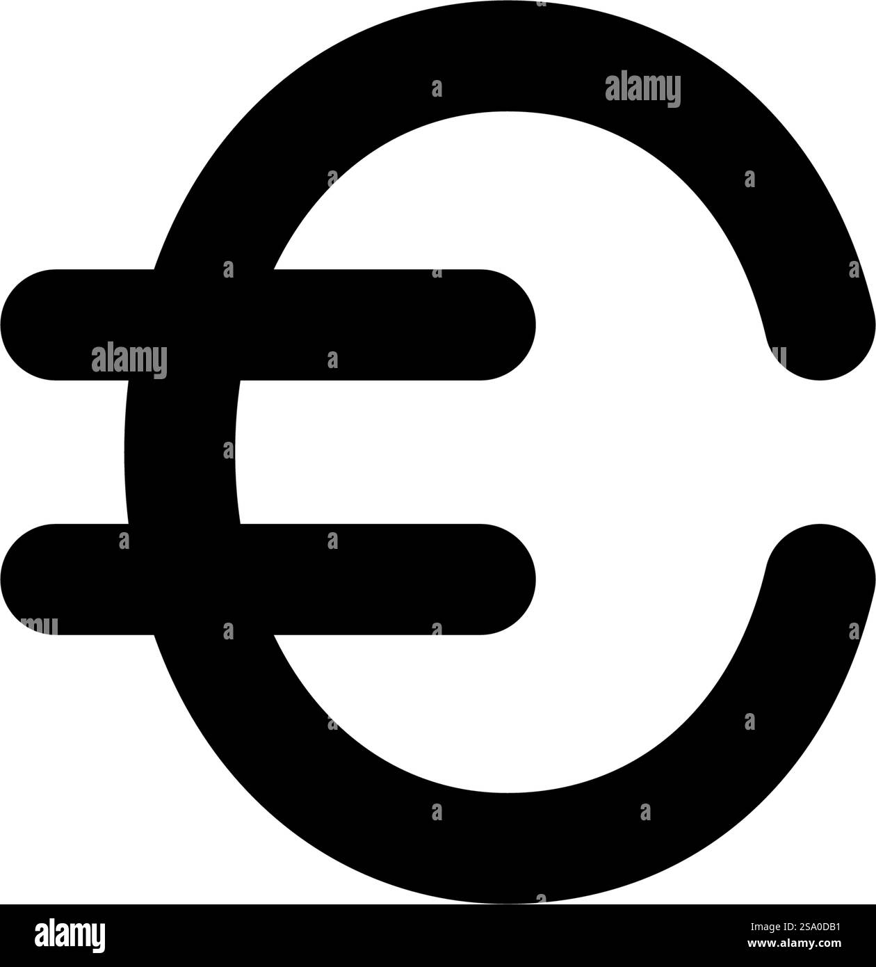 Logo della valuta e vettore dell'icona del simbolo Illustrazione Vettoriale