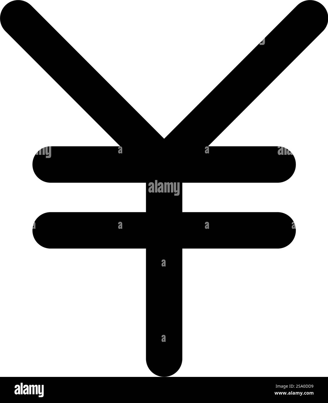 Logo della valuta e vettore dell'icona del simbolo Illustrazione Vettoriale