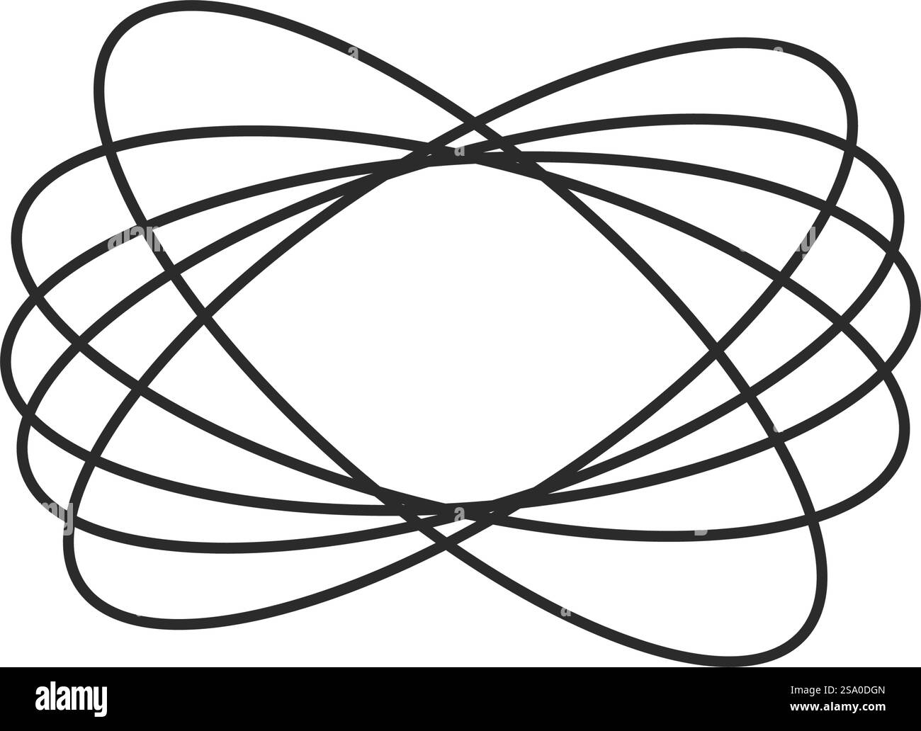 Disegna a mano con disegni a linee tracciabili Illustrazione Vettoriale