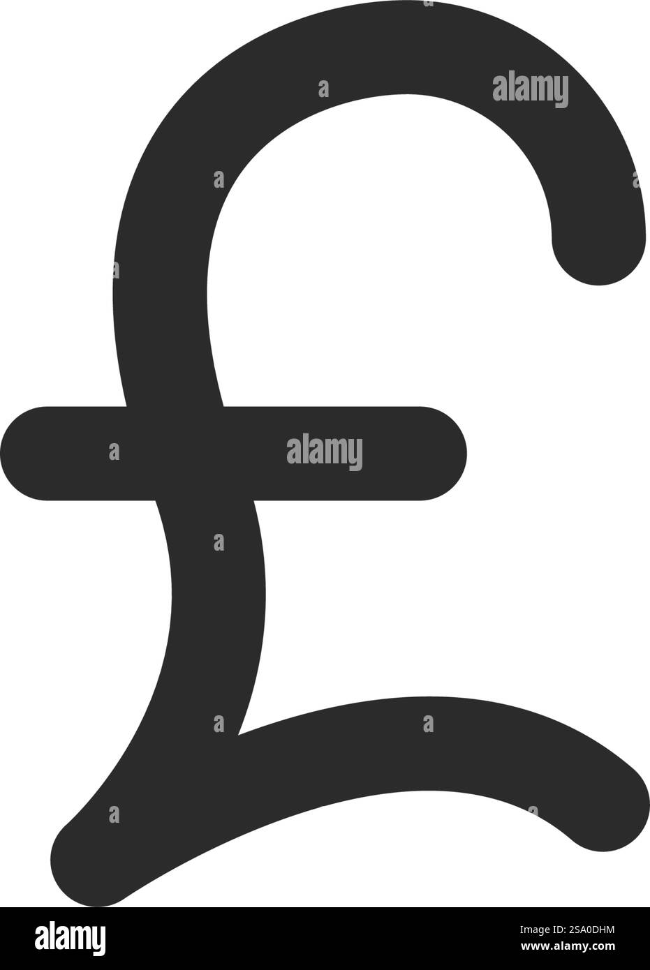 Logo della valuta e vettore dell'icona del simbolo Illustrazione Vettoriale