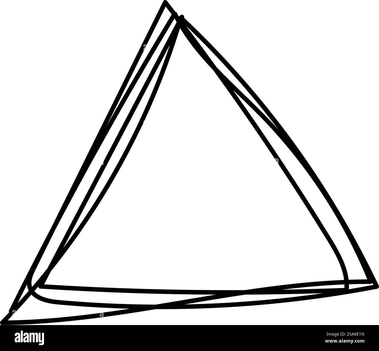 Disegna a mano con disegni a linee tracciabili Illustrazione Vettoriale