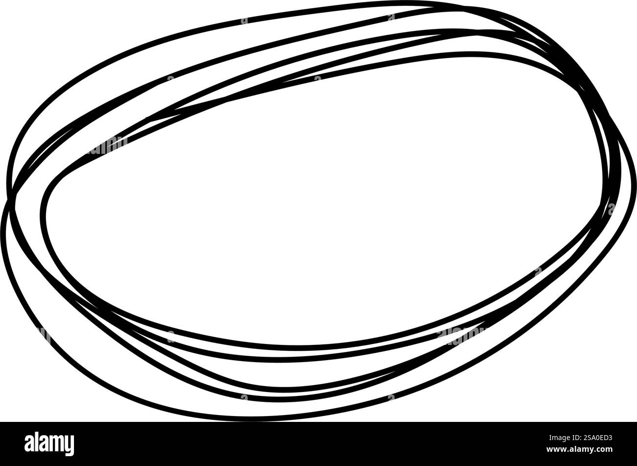 Disegna a mano con disegni a linee tracciabili Illustrazione Vettoriale