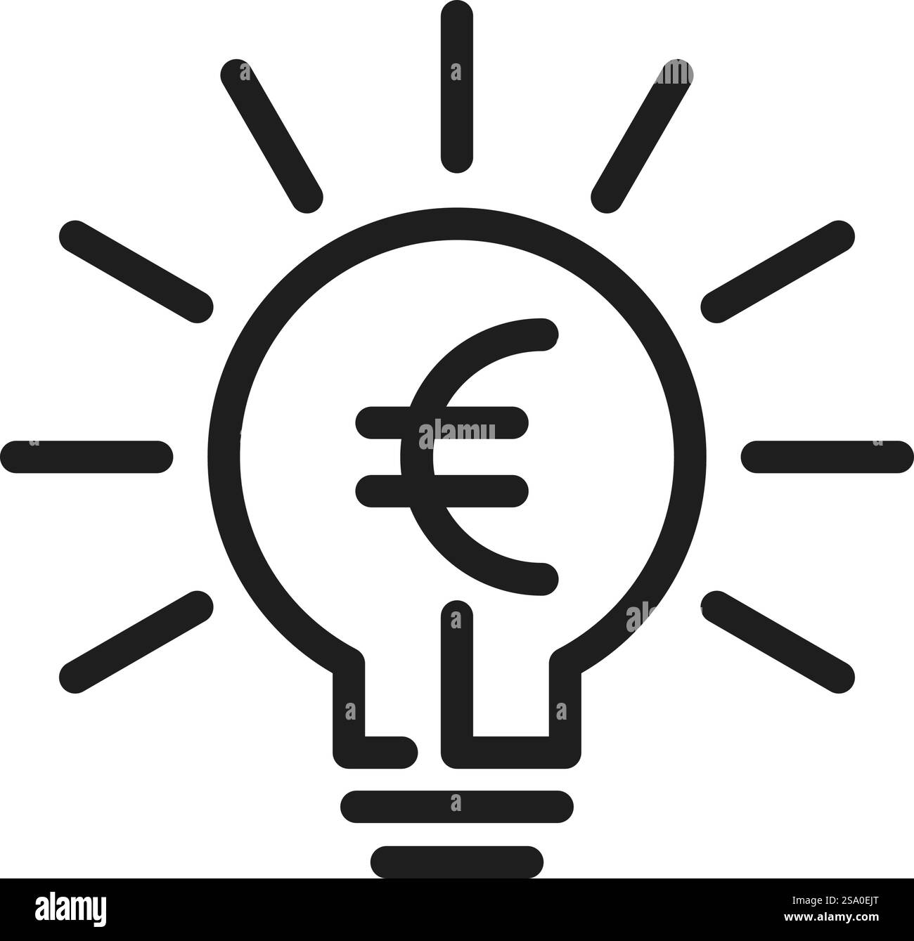 Logo della valuta e vettore dell'icona del simbolo Illustrazione Vettoriale