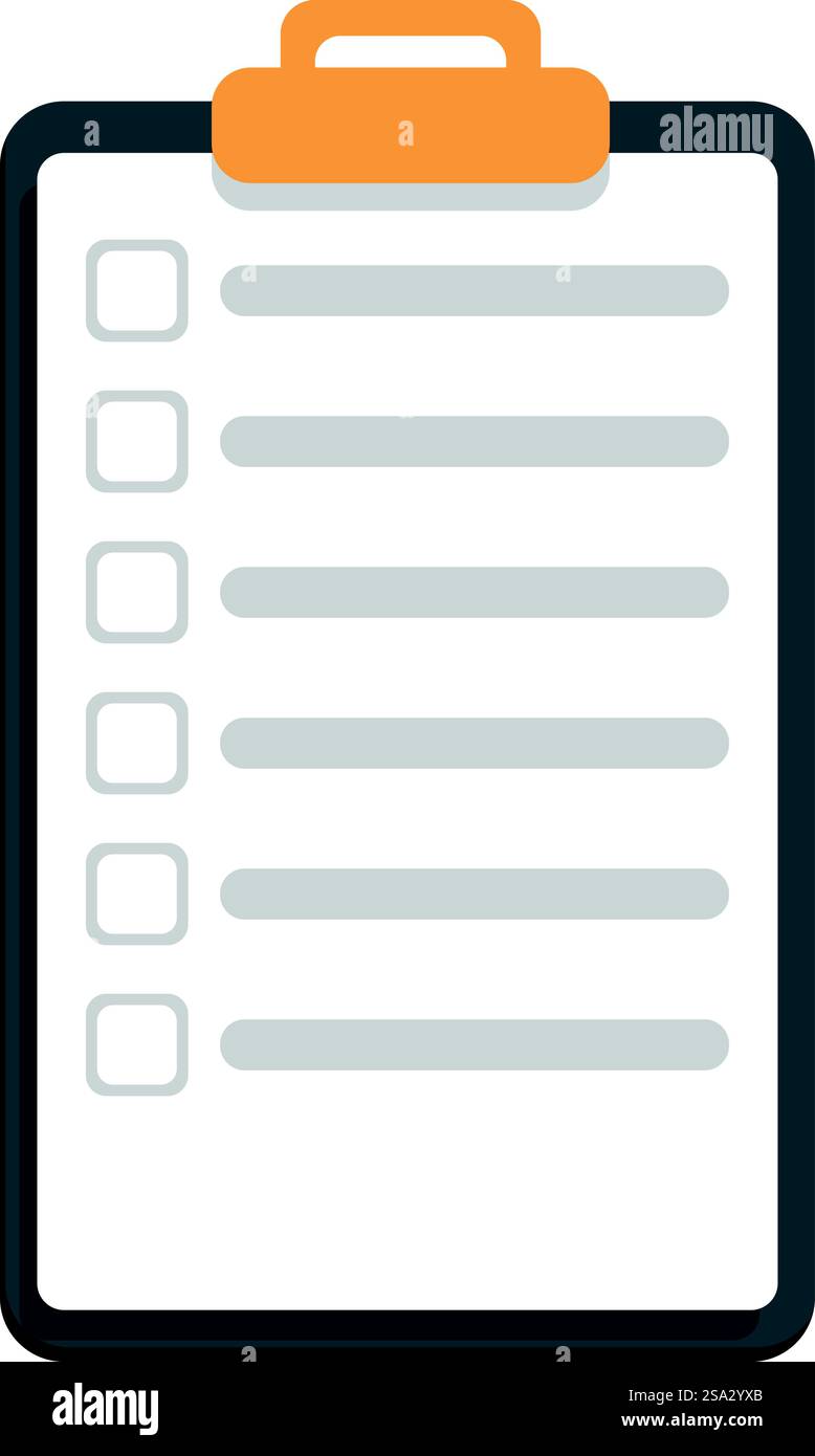 Icona degli appunti del negozio all'ingrosso vettore dei cartoni animati. Deposito di stoccaggio. Cartoncino inventario. Icona degli appunti del negozio all'ingrosso vettore dei cartoni animati. Deposito di stoccaggio Illustrazione Vettoriale