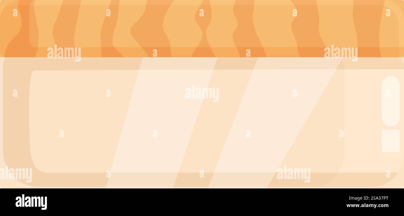 Cartellone pubblicitario vuoto pronto per la grafica, situato sul lato di una strada urbana. Cartellone orizzontale vuoto sulla strada della città Illustrazione Vettoriale
