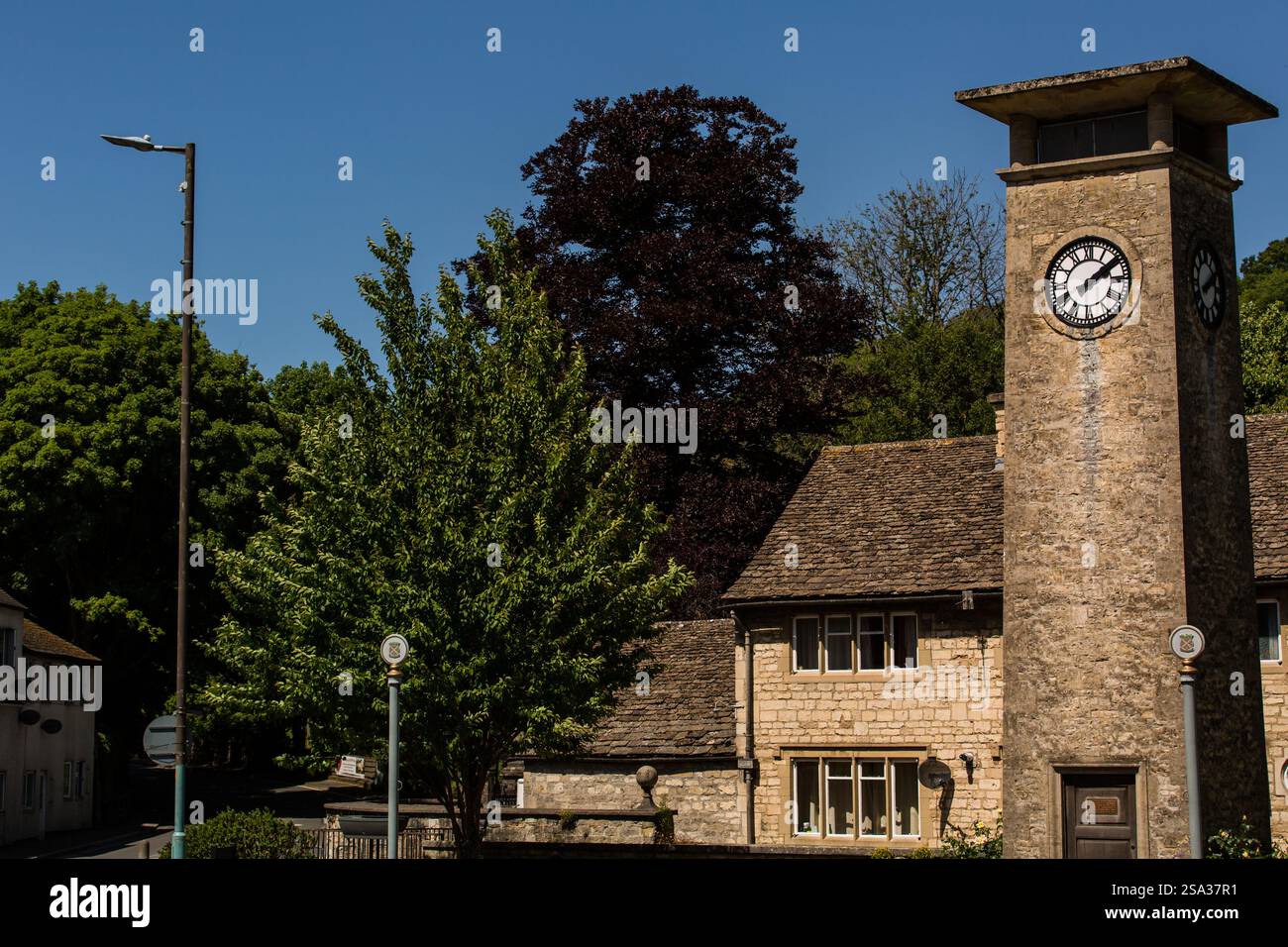 Nailsworth è una città e parrocchia civile nel distretto di Stroud nel Gloucestershire, Inghilterra Foto Stock