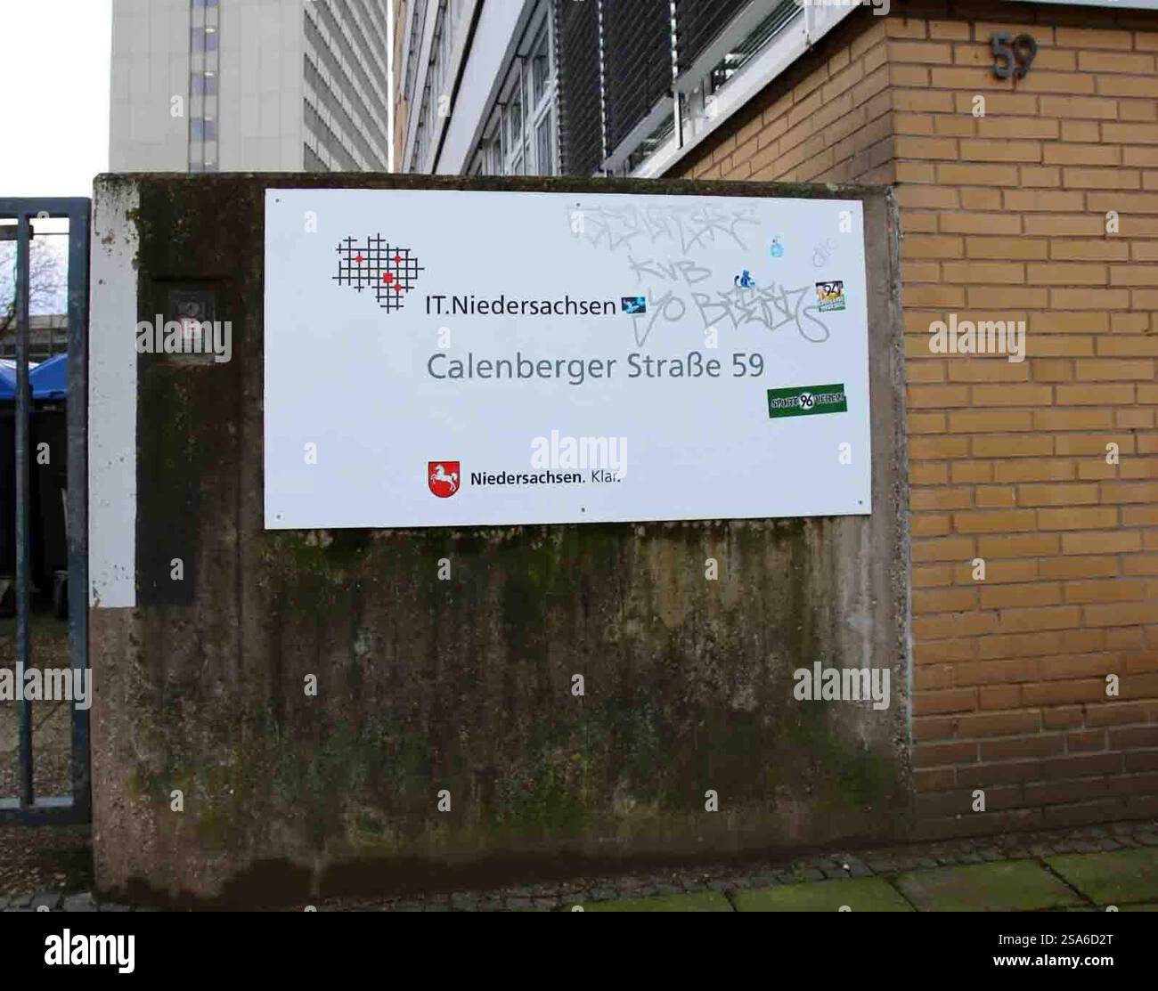 IT. Niedersachsen - arbeitet an 13,500 Compuetrarbeitsplätzen mit Microsoft Team - gesehen AM 28.01.2025 *** IT Niedersachsen funziona su 13.500 workstation con Microsoft Team viste il 28 01 2025 Foto Stock