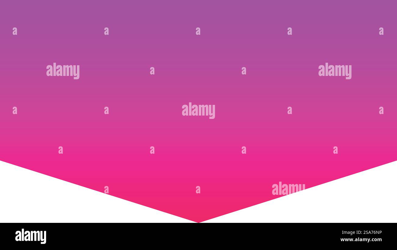 Elemento di design semplice ma accattivante caratterizzato da una sfumatura di rosa e viola. Sfondo sfumato rosa e viola per un design moderno e vivace Illustrazione Vettoriale