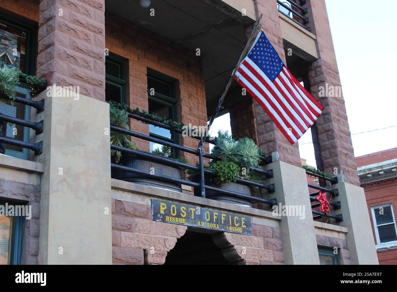 Ufficio postale di Bisbee, Arizona Foto Stock
