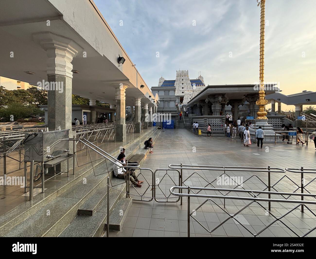 Tempio ISKCON a Bengaluru Foto Stock