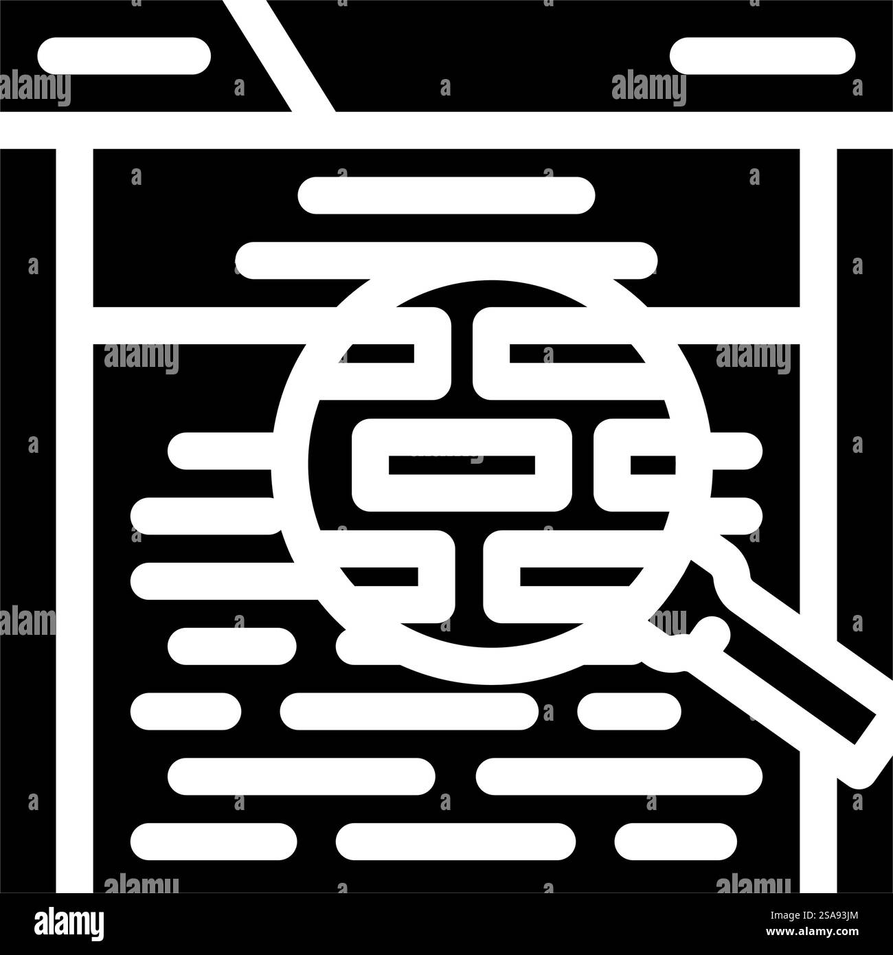 vettore dell'icona del glifo seo di riempimento della parola chiave. simbolo seo di ripieno per parola chiave. illustrazione del simbolo isolato. illustrazione vettoriale dell'icona del glifo seo di riempimento della parola chiave Illustrazione Vettoriale