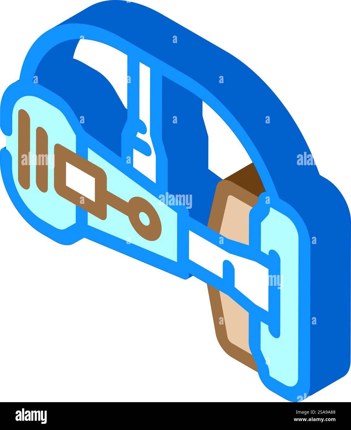 design all'avanguardia, appassionato di tecnologia isometrica, vettore di icone. design all'avanguardia, insegna degli appassionati di tecnologia. illustrazione del simbolo isolato. illustrazione vettoriale di icone isometriche, appassionato di tecnologia di design all'avanguardia Illustrazione Vettoriale