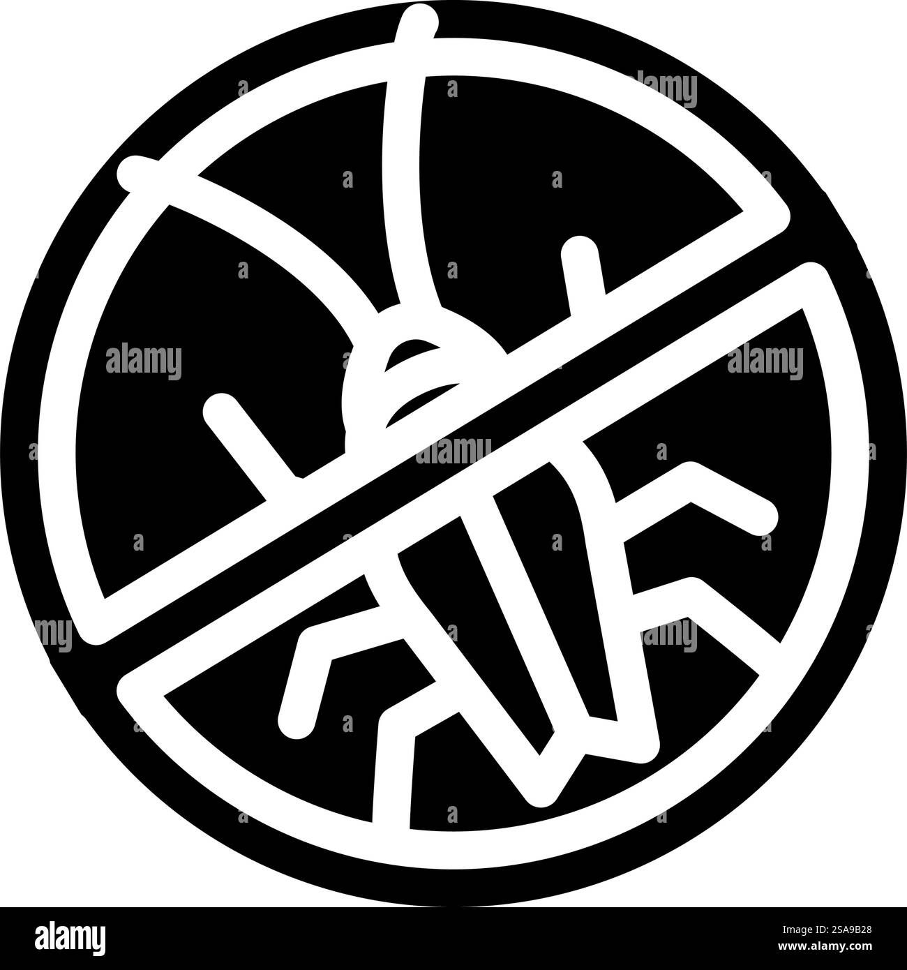 il vettore dell'icona del glifo per il giardinaggio urbano. cartello da giardinaggio urbano per il controllo dei parassiti. illustrazione del simbolo isolato. illustrazione vettoriale dell'icona del glifo per il giardinaggio urbano del controllo dei parassiti Illustrazione Vettoriale