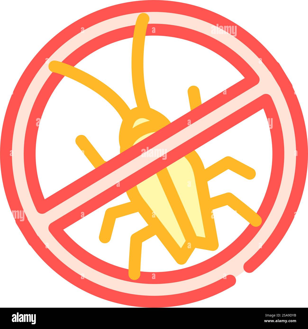 vettore icone a colori per il giardinaggio urbano con controllo dei parassiti. cartello da giardinaggio urbano per il controllo dei parassiti. illustrazione del simbolo isolato. illustrazione vettoriale dell'icona del colore del giardinaggio urbano del controllo dei parassiti Illustrazione Vettoriale