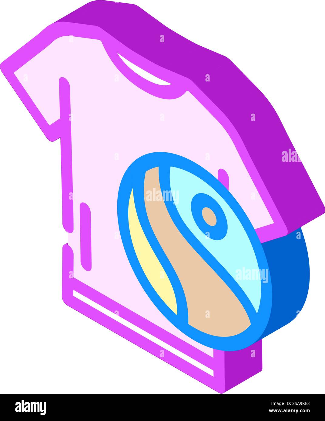 abbigliamento per il commercio equo e solidale moda sostenibile isometrica vettore di icone. abbigliamento per il commercio equo e solidale insegna della moda sostenibile. illustrazione del simbolo isolato. abbigliamento per il commercio equo e solidale moda sostenibile illustrazione isometrica del vettore di icone Illustrazione Vettoriale