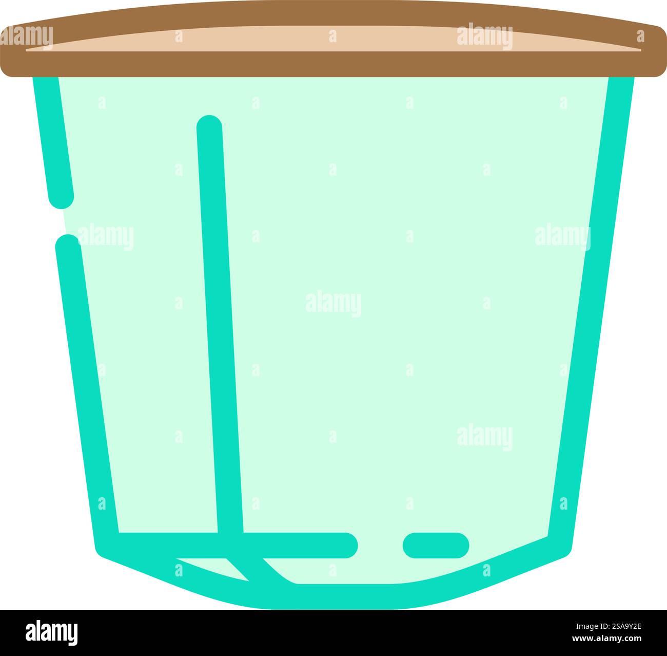 icona vettoriale del colore della confezione della cialda di caffè. cartello della confezione di plastica della cialda di caffè. illustrazione del simbolo isolato. illustrazione vettoriale dell'icona del colore della confezione della cialda di caffè Illustrazione Vettoriale