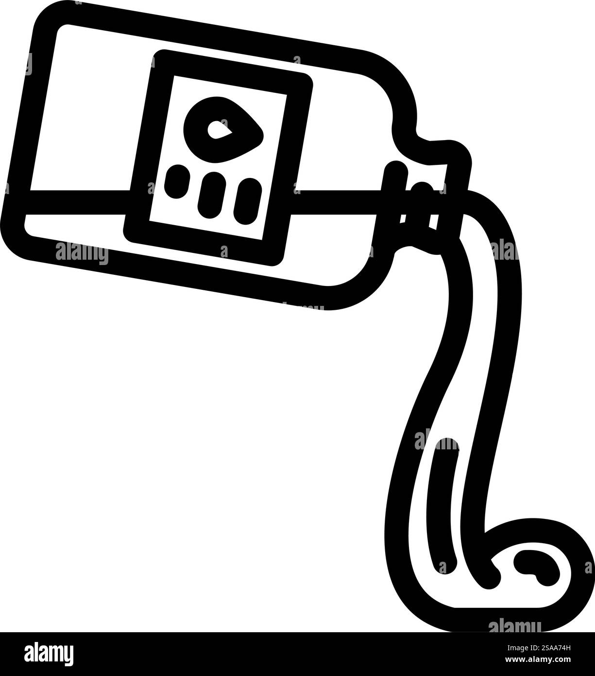 vettore icona linea olio grezzo leggero. segnale di petrolio greggio leggero. illustrazione nera del simbolo del contorno isolato. illustrazione vettoriale dell'icona della linea del petrolio grezzo leggero Illustrazione Vettoriale