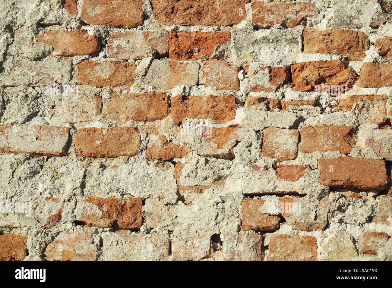 Mattoni vecchi façade Foto Stock