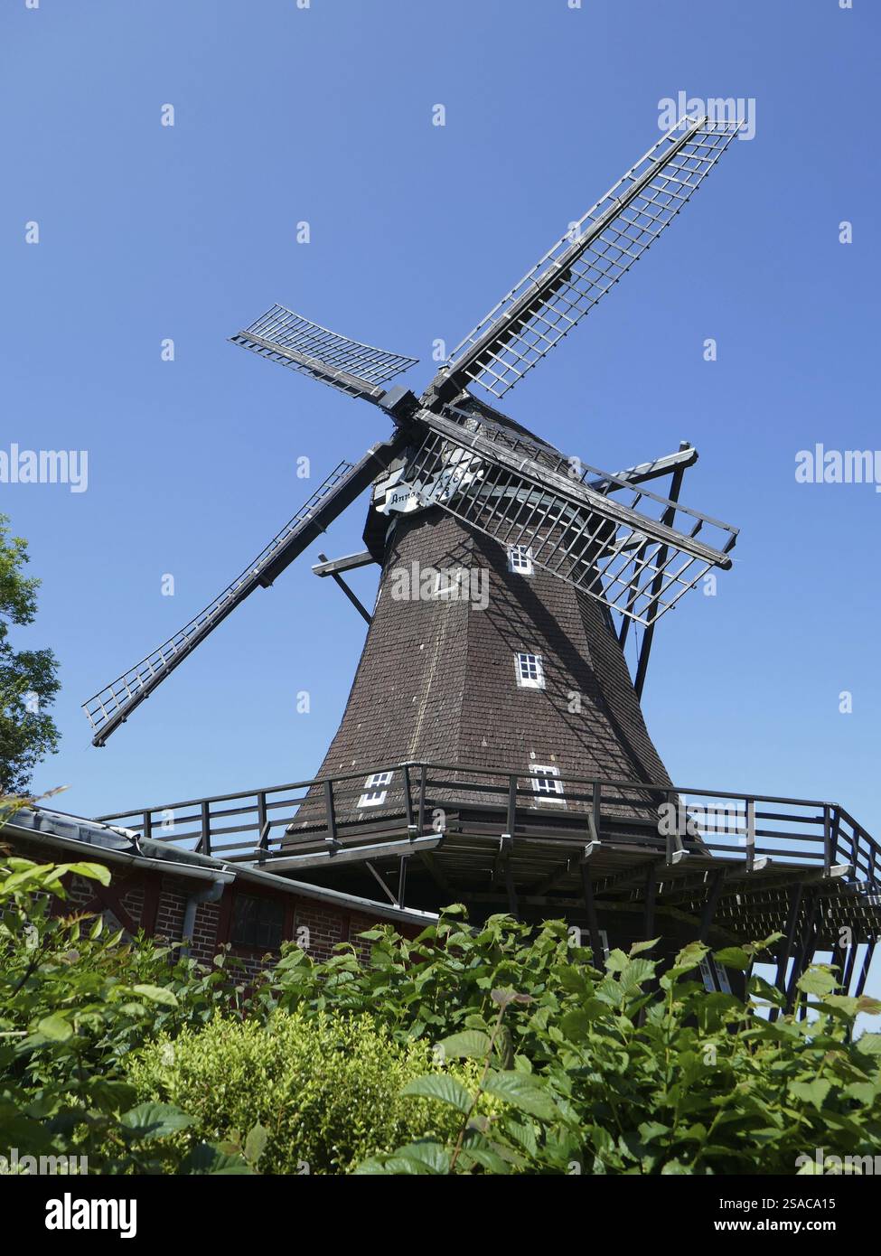 Mulino storico, Fehmarn Foto Stock