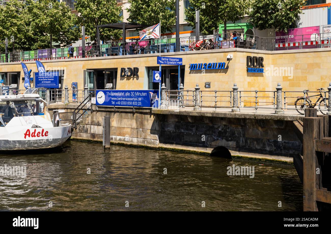 Museo dell'ex Repubblica Democratica tedesca comunista a Berlino Foto Stock