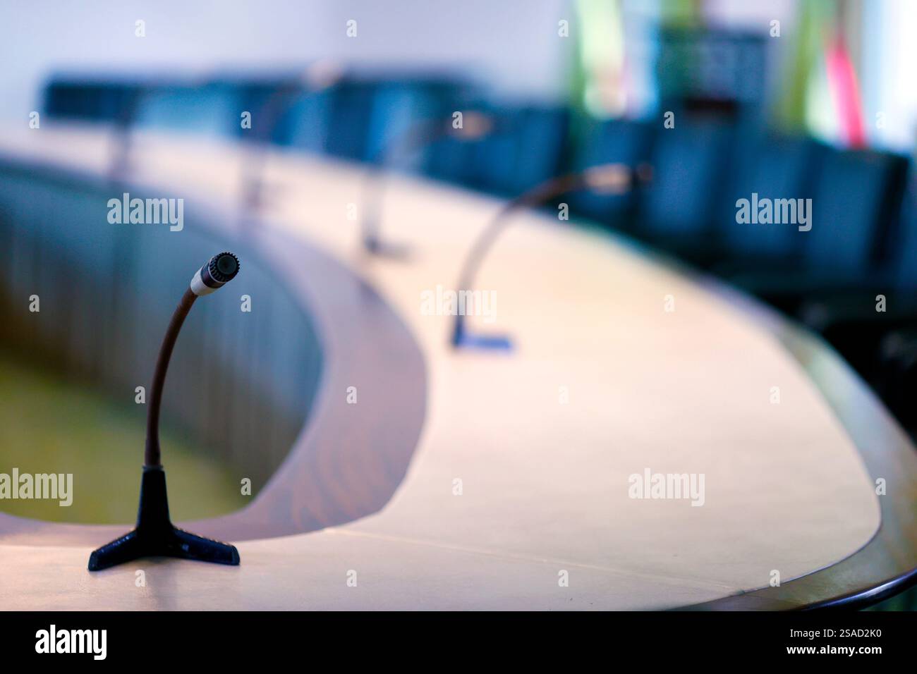 La riunificazione o Palazzo dell'indipendenza. Era l'edificio governativo del governo sudvietnamita. Armadietto. Ho chi Minh. Vietnam. Foto Stock