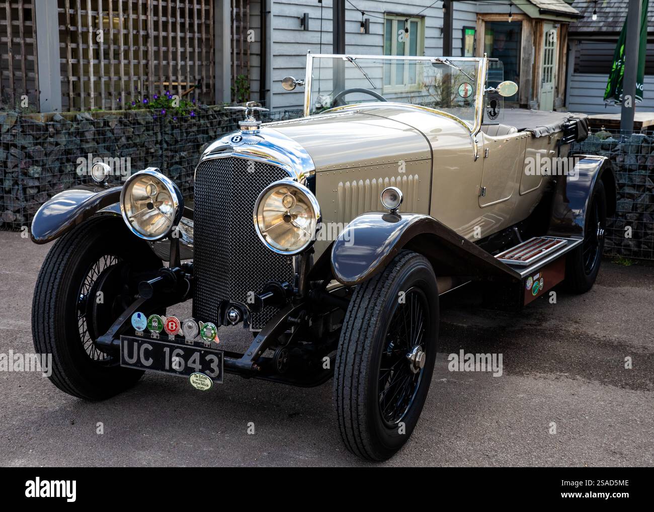 Bentley Motorcar d'epoca Foto Stock