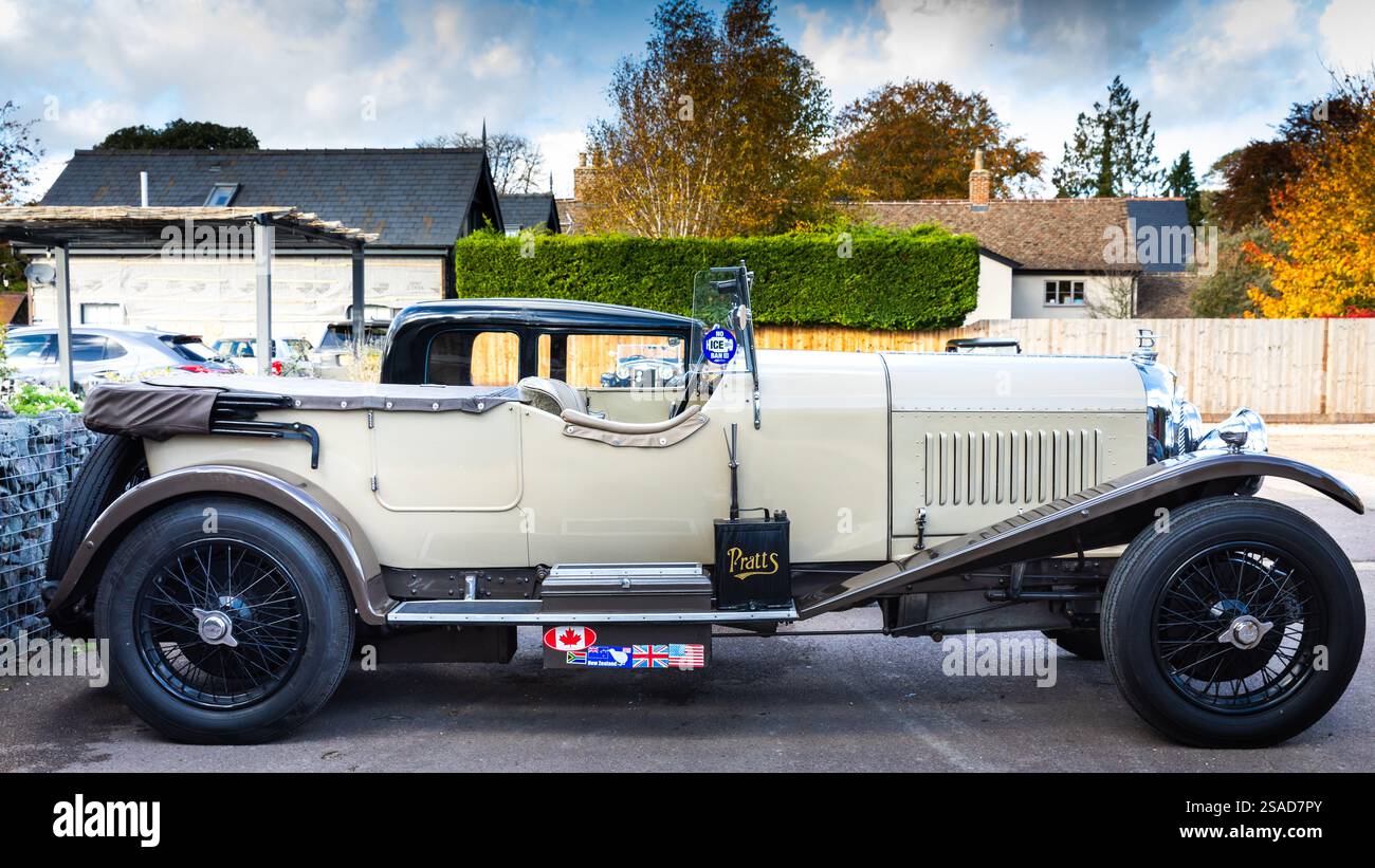 Bentley Motorcar d'epoca Foto Stock
