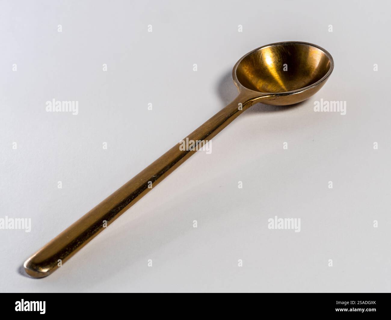 6 Pz/set Cucchiaino da caffè vintage intagliato Cucchiaino Retro in lega di zinco Dessert Caffè Stoviglie Cucchiai Posate (Bronzo rosso