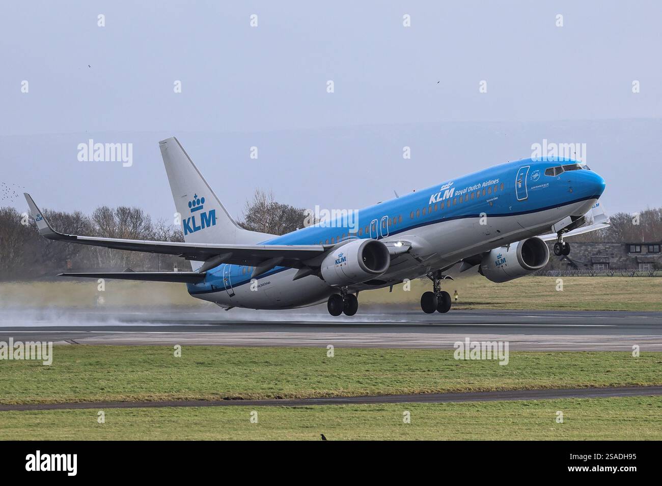 KLM B737-800 Foto Stock