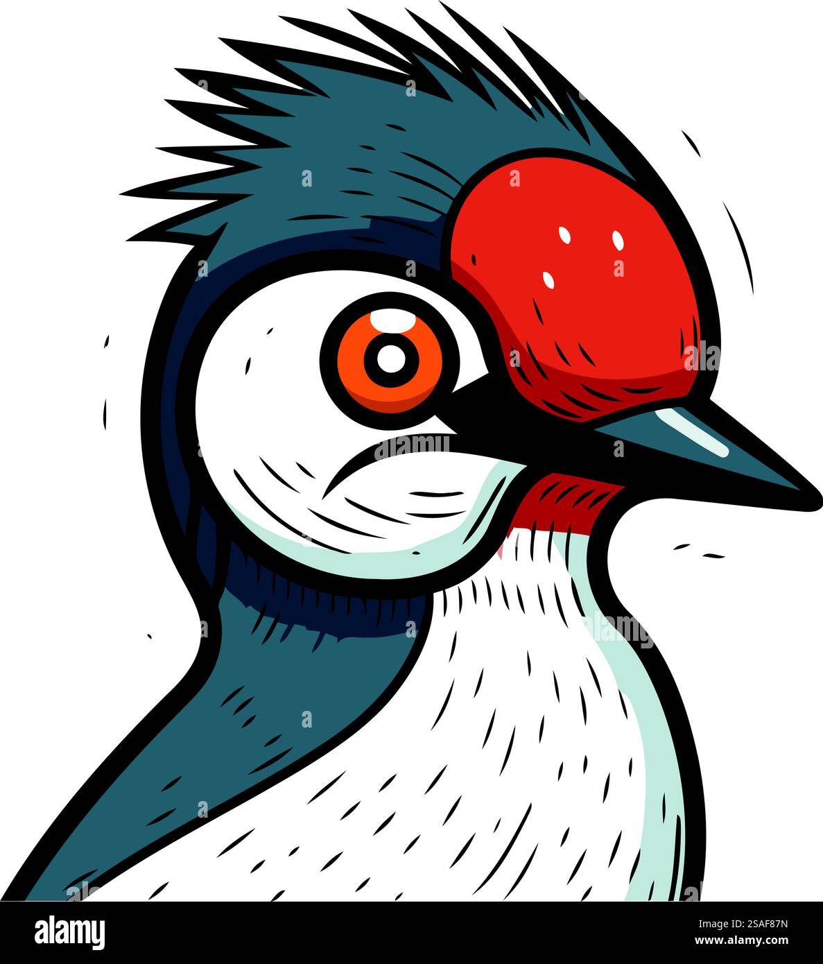 Icona dei pinguini. Cartoon illustrazione del pinguino icona vettore per il web Illustrazione Vettoriale