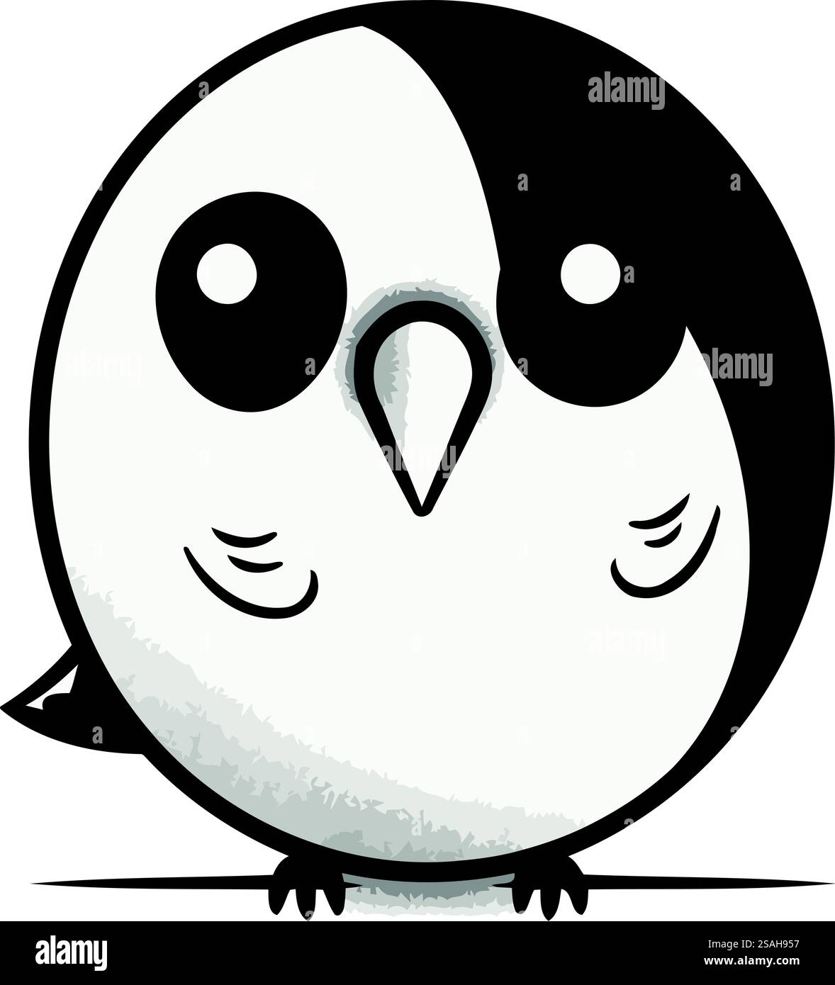 Icona dei pinguini. Cartoon illustrazione del pinguino icona vettore per il web Illustrazione Vettoriale