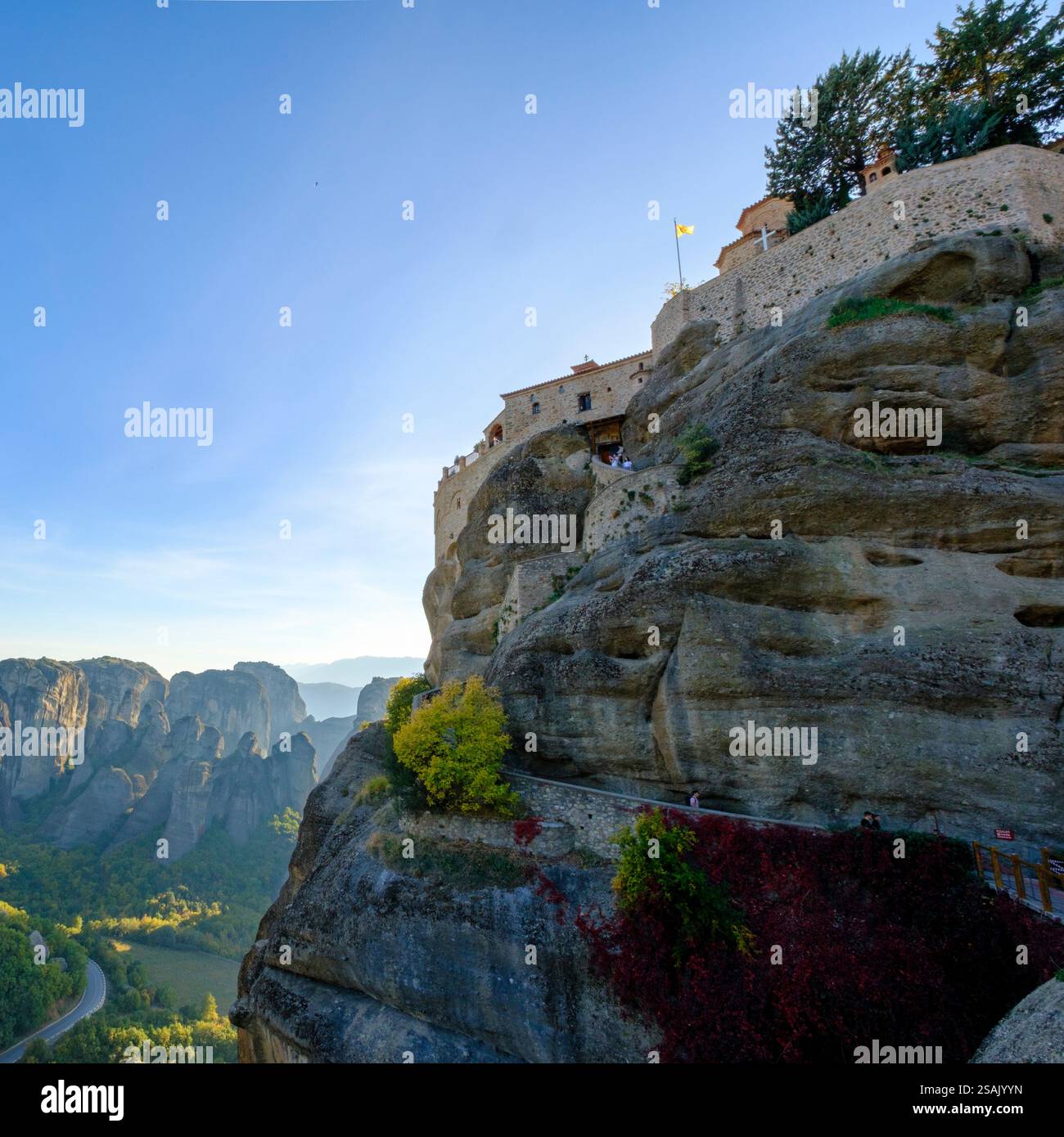 I monasteri di Meteora, Grecia Foto Stock