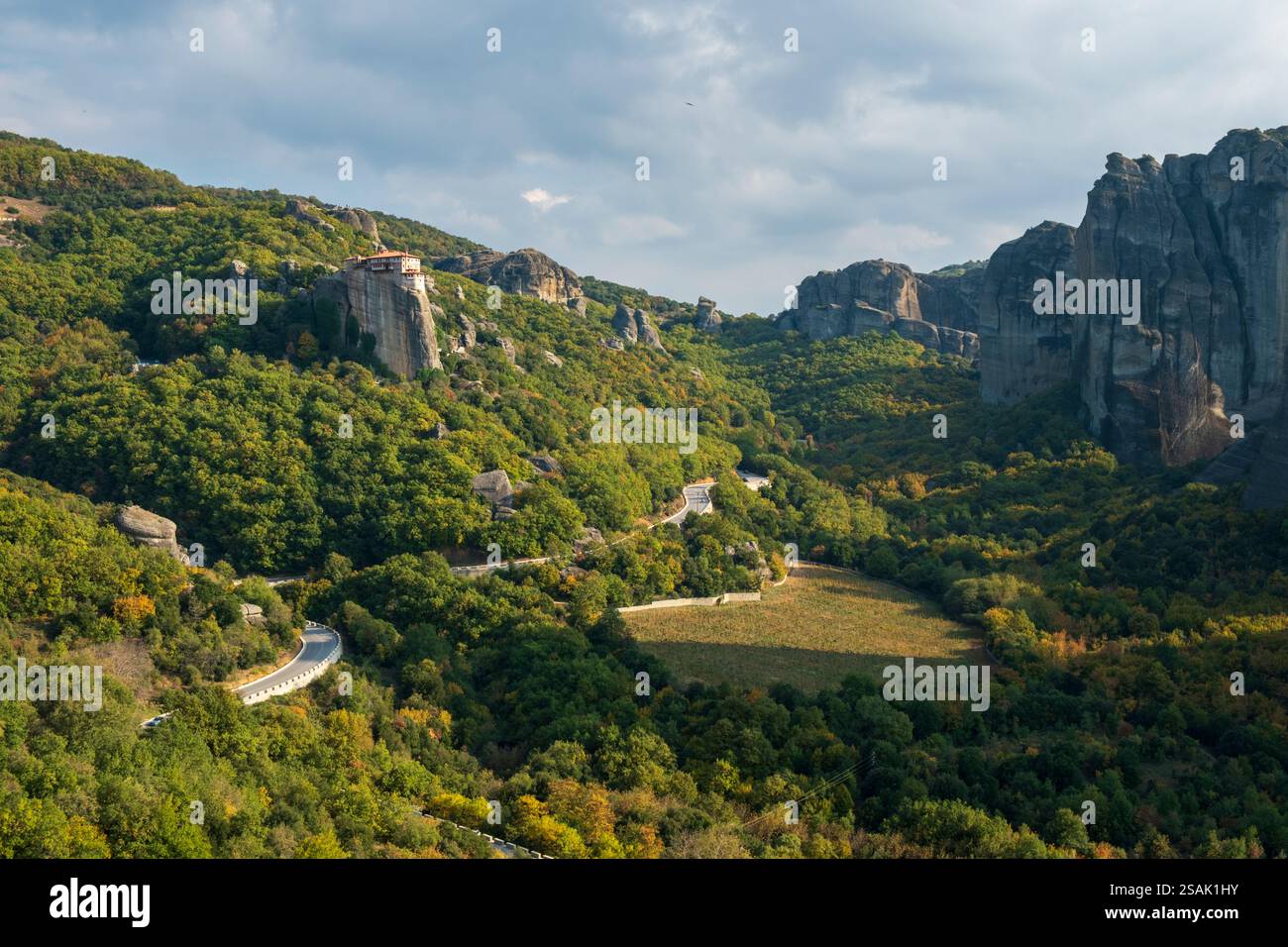 I monasteri di Meteora, Grecia Foto Stock