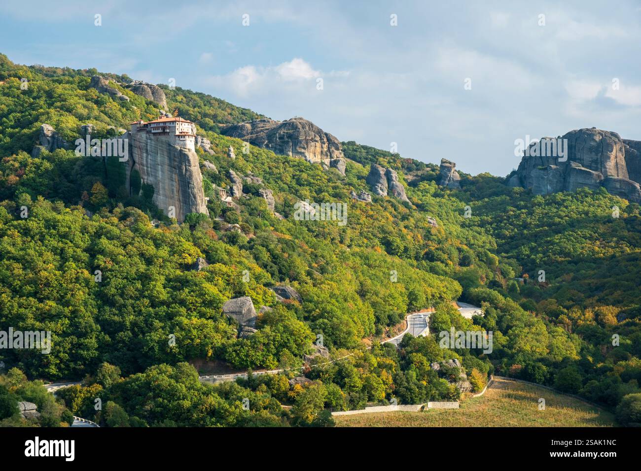 I monasteri di Meteora, Grecia Foto Stock