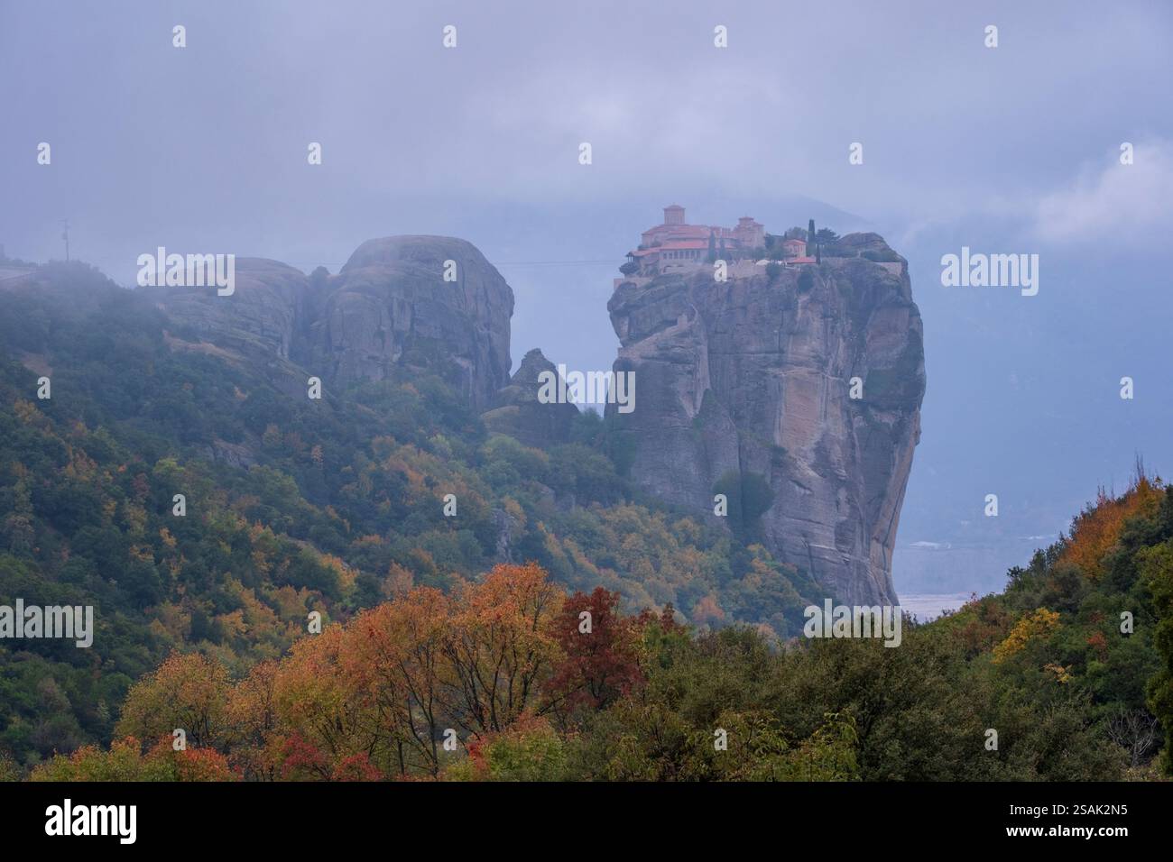 I monasteri di Meteora, Grecia Foto Stock