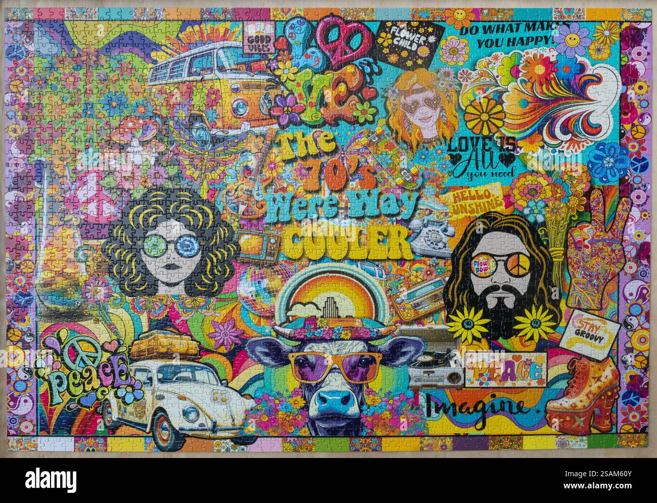 Way Cooler 2000 pezzi Jigsaw Puzzle di Buffalo Games. Foto Stock