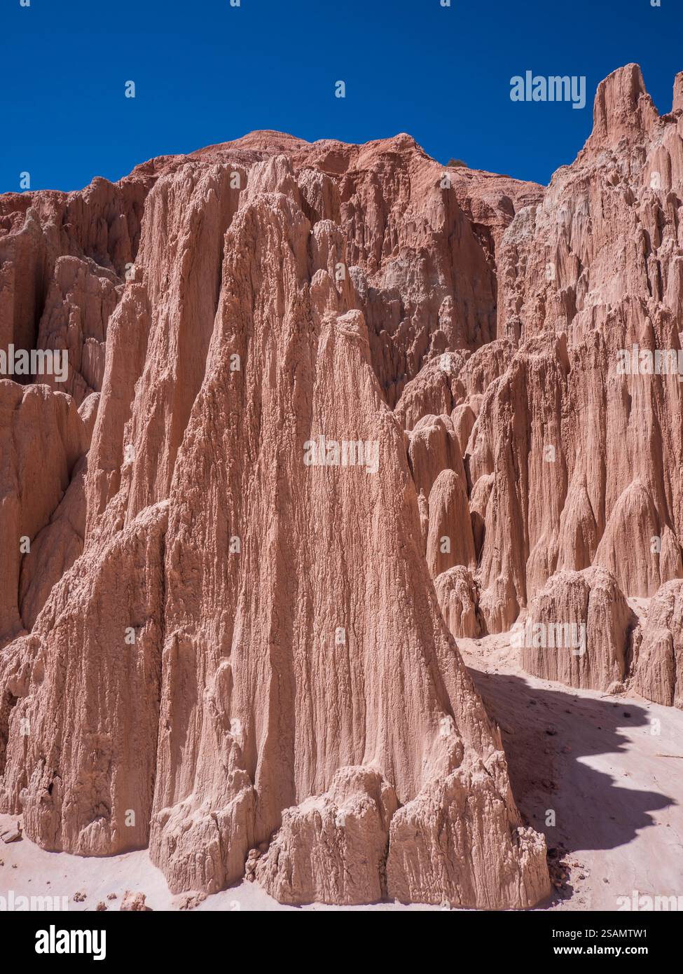 Cathedral Gorge State Park, Panaca, Nevada. Foto Stock