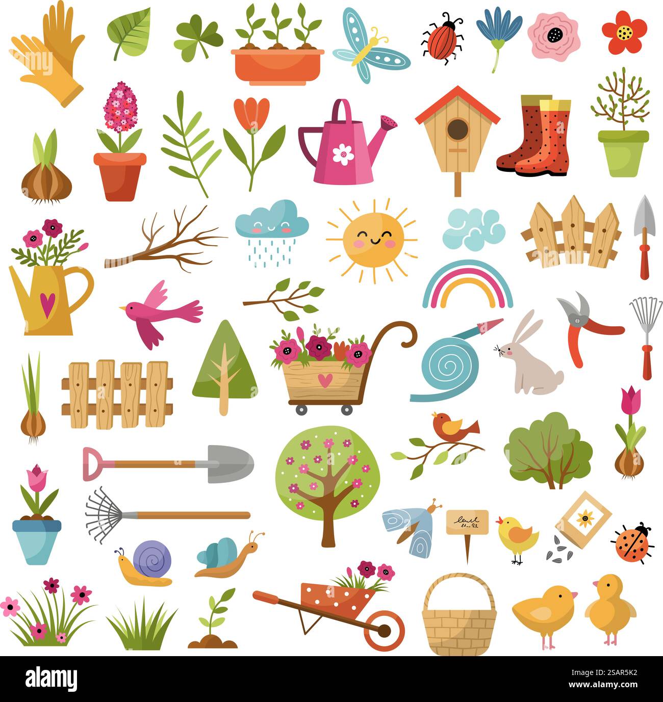 Primavera. Immagini di stagione decorativa uccelli animali fiori rami foglie erba attrezzi da giardinaggio recente modello vettoriale colorato. Illustrazione di elementi primaverili, uccelli e fiori. Primavera. Immagini di stagione decorativa uccelli animali fiori rami foglie erba attrezzi da giardinaggio recente modello vettoriale colorato Illustrazione Vettoriale Primavera. Immagini di stagione decorativa uccelli animali fiori rami foglie erba attrezzi da giardinaggio recente modello vettoriale colorato. Illustrazione di elementi primaverili, uccelli e fiori. Primavera. Immagini di stagione decorativa uccelli animali fiori rami foglie erba attrezzi da giardinaggio recente modello vettoriale colorato Illustrazione Vettoriale
