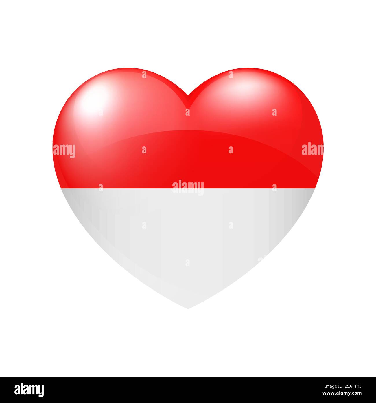 Bandiera indonesiana nel cuore. Icona del simbolo vettoriale. Simbolo d'amore per il paese. Illustrazione isolata eps10 Illustrazione Vettoriale Bandiera indonesiana nel cuore. Icona del simbolo vettoriale. Simbolo d'amore per il paese. Illustrazione isolata eps10 Illustrazione Vettoriale