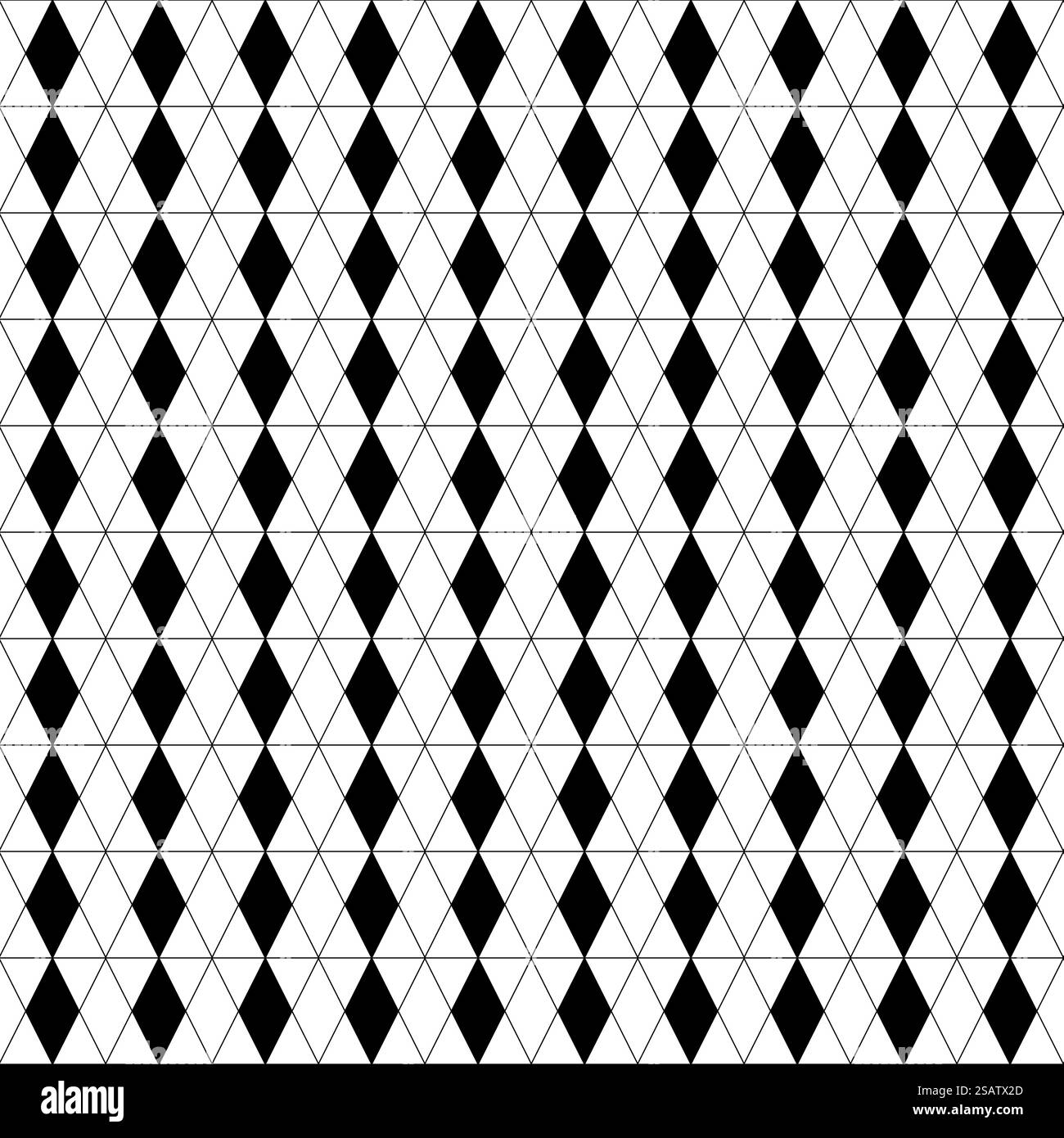 Pattern vettoriale senza giunture. Trama di sfondo geometrica. Colore bianco e nero. Stile semplice e moderno in un design piatto. Illustrazione Vettoriale