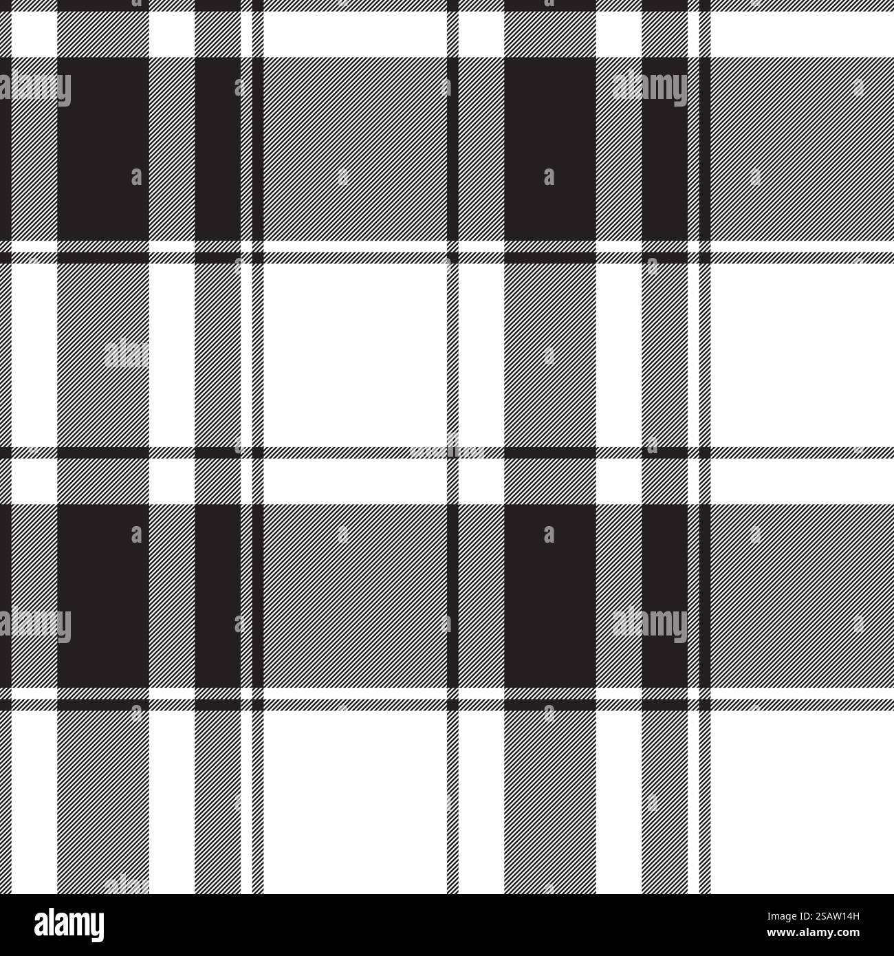 Struttura in tessuto bianco e nero motivo senza cuciture. Illustrazione vettoriale. Struttura in tessuto bianco e nero motivo senza cuciture Illustrazione Vettoriale