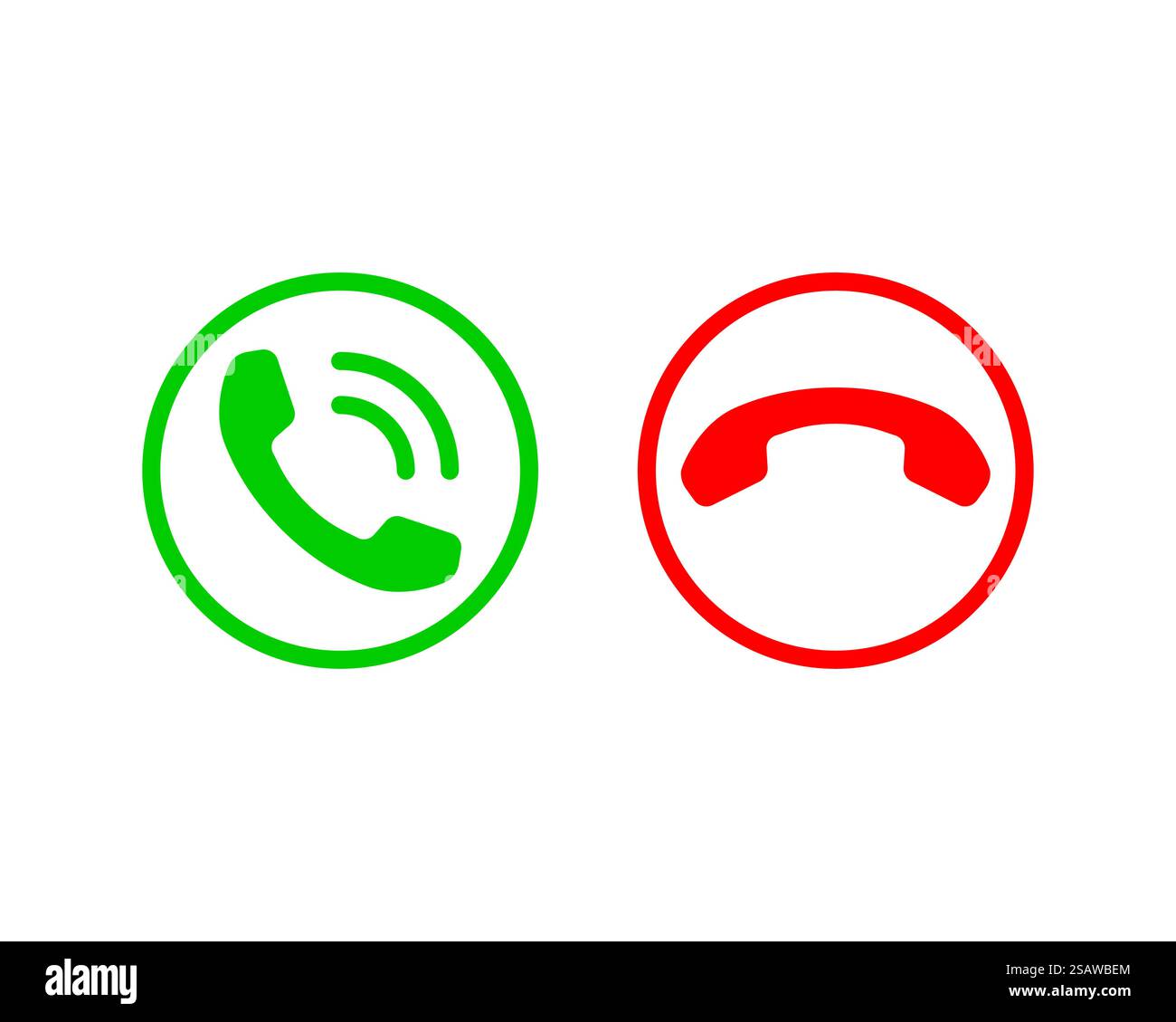 Icona del telefono illustrazione vettoriale. Call center app. Le icone del telefono alla moda stile piatto. Contattaci la linea silhouette. Illustrazione Vettoriale