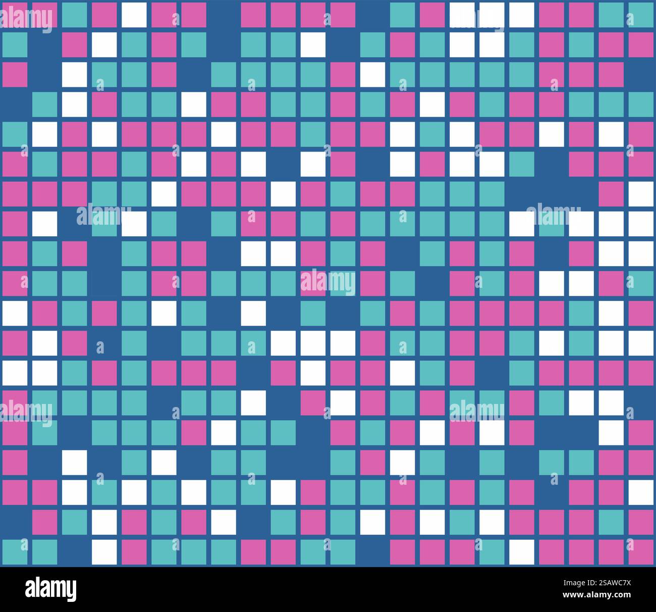Mosaico a colori. Sfondo colorato. Modello senza giunture astratto. Illustrazione vettoriale. Illustrazione Vettoriale
