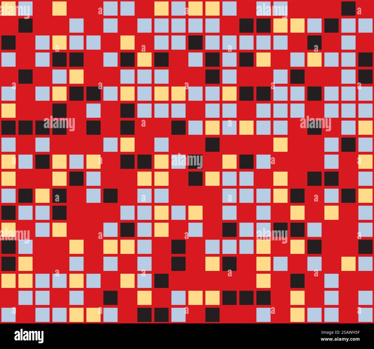 Mosaico a colori. Sfondo colorato. Modello senza giunture astratto. Illustrazione vettoriale. Illustrazione Vettoriale