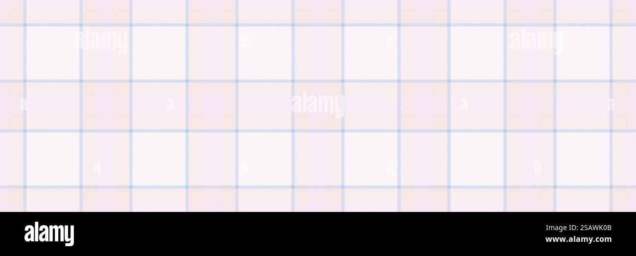 Motivo immagine sfondo senza cuciture, controllo a quadri tessuto parziale. Nessun vettore di tessuto tartan per persone nei colori bianco e rosa lavanda. Illustrazione Vettoriale