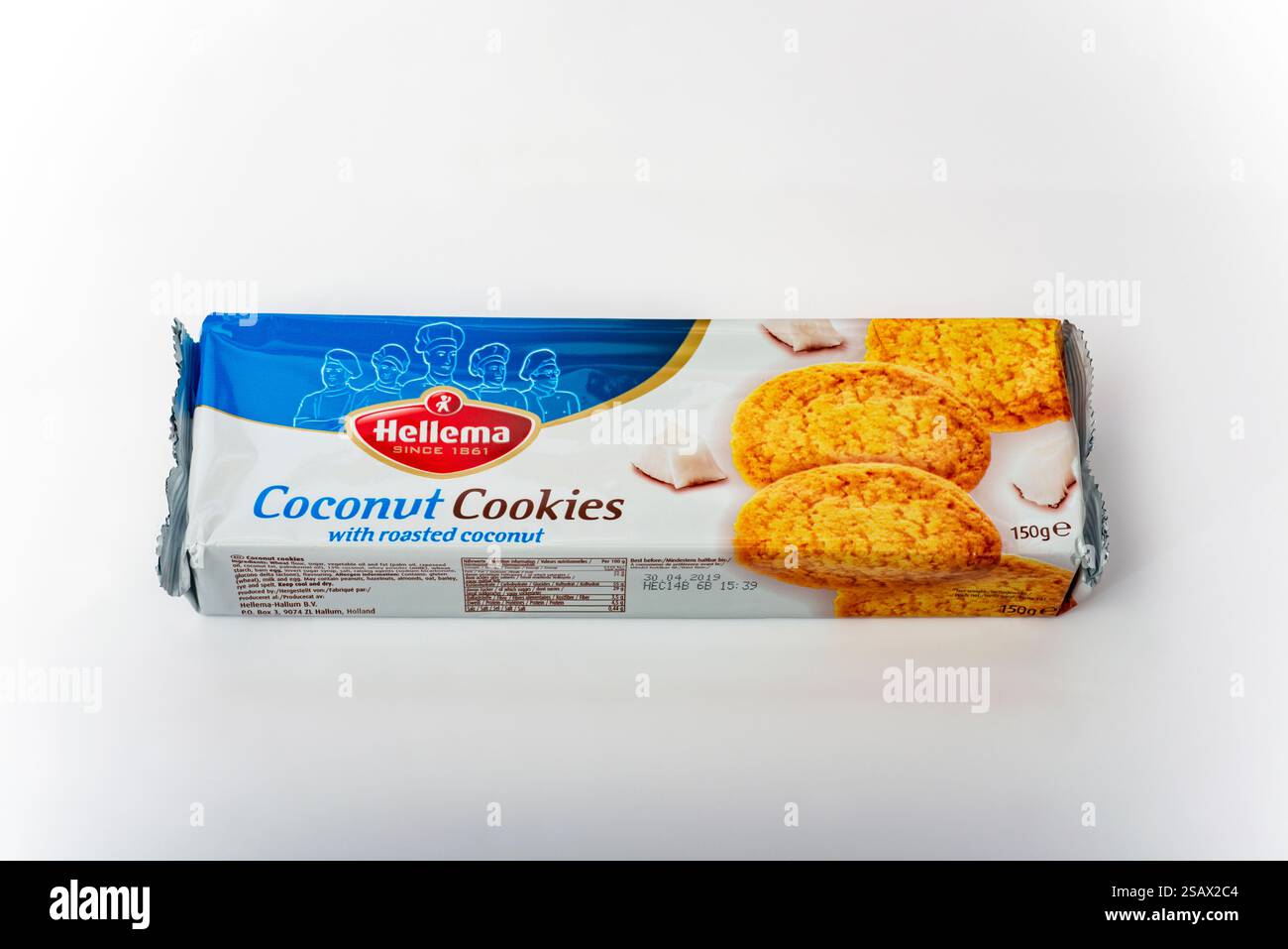 Biscotti al cocco Hellema Foto Stock