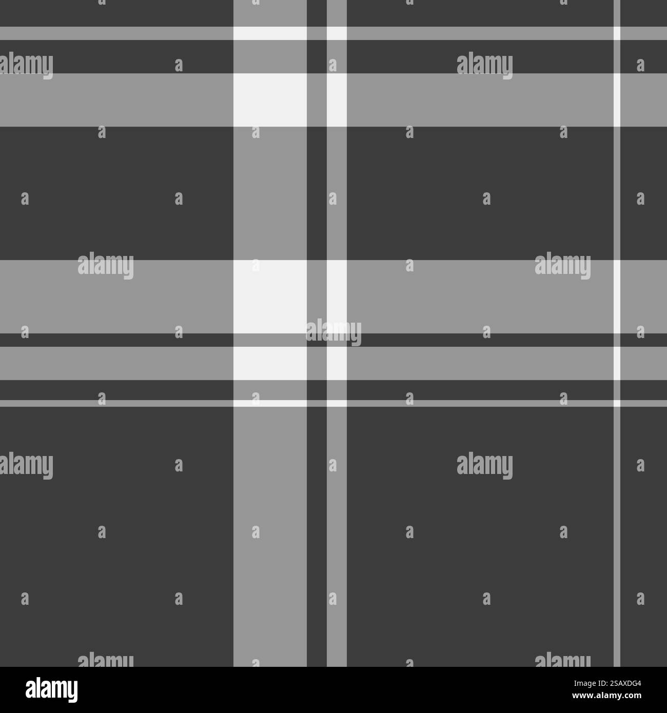 Tessuto di sfondo senza cuciture di fantasia vettoriale con motivo a quadri in tonalità grigio vintage e grigio. Illustrazione Vettoriale