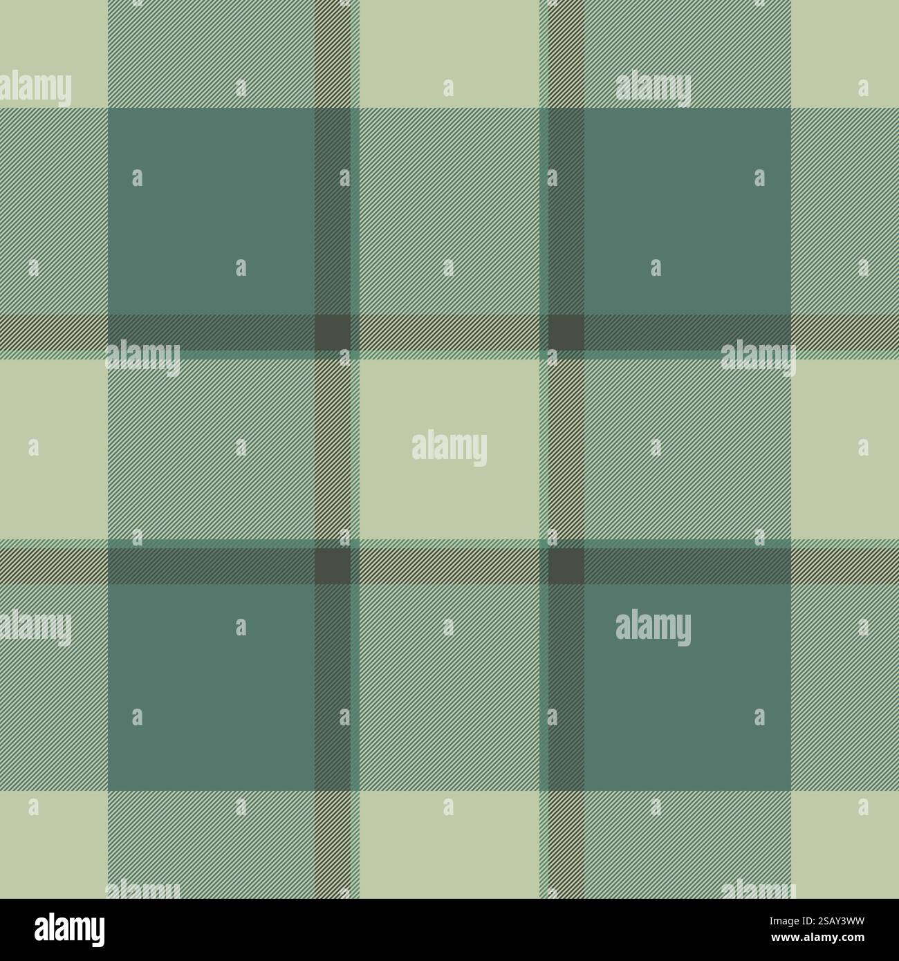 Plaid a trama vettoriale diritto, copripiumino con motivo a motivo tartan. Tessuto francese senza cuciture in tinta pastello e verde. Plaid a trama vettoriale diritto, copripiumino con motivo a motivo tartan. Tessuto francese senza cuciture di fondo in colori pastello e verde. Illustrazione Vettoriale